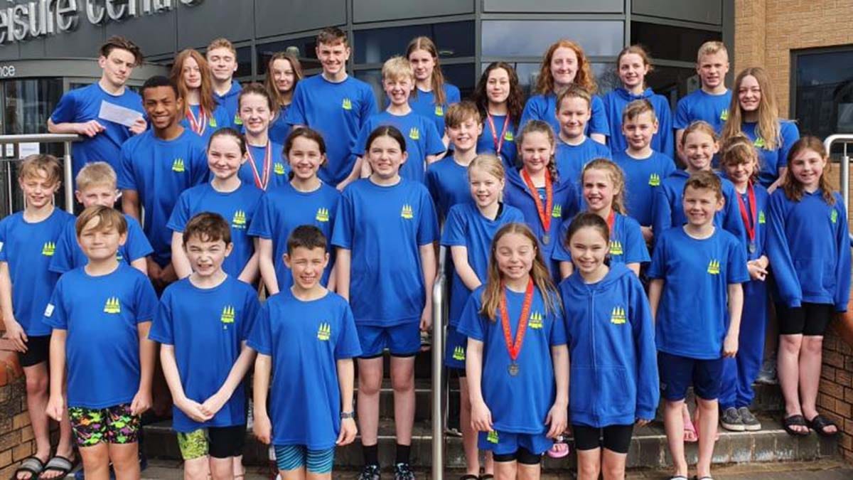 Lichfield Swimming Club members