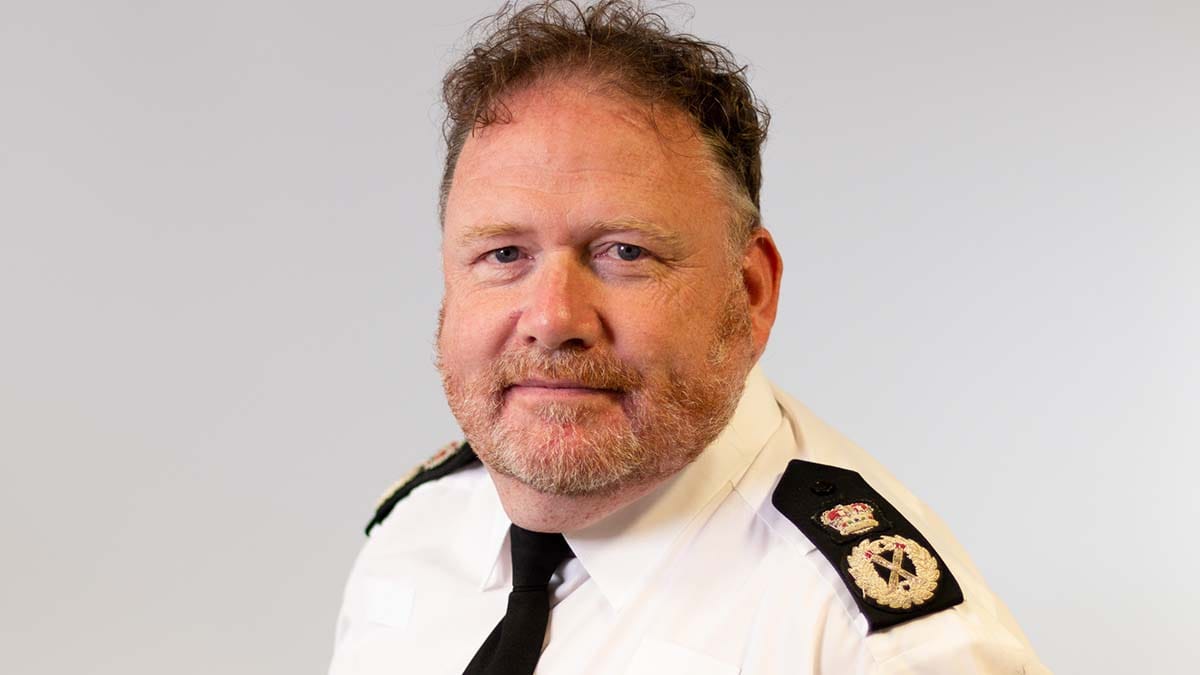 Chief Constable Gareth Morgan