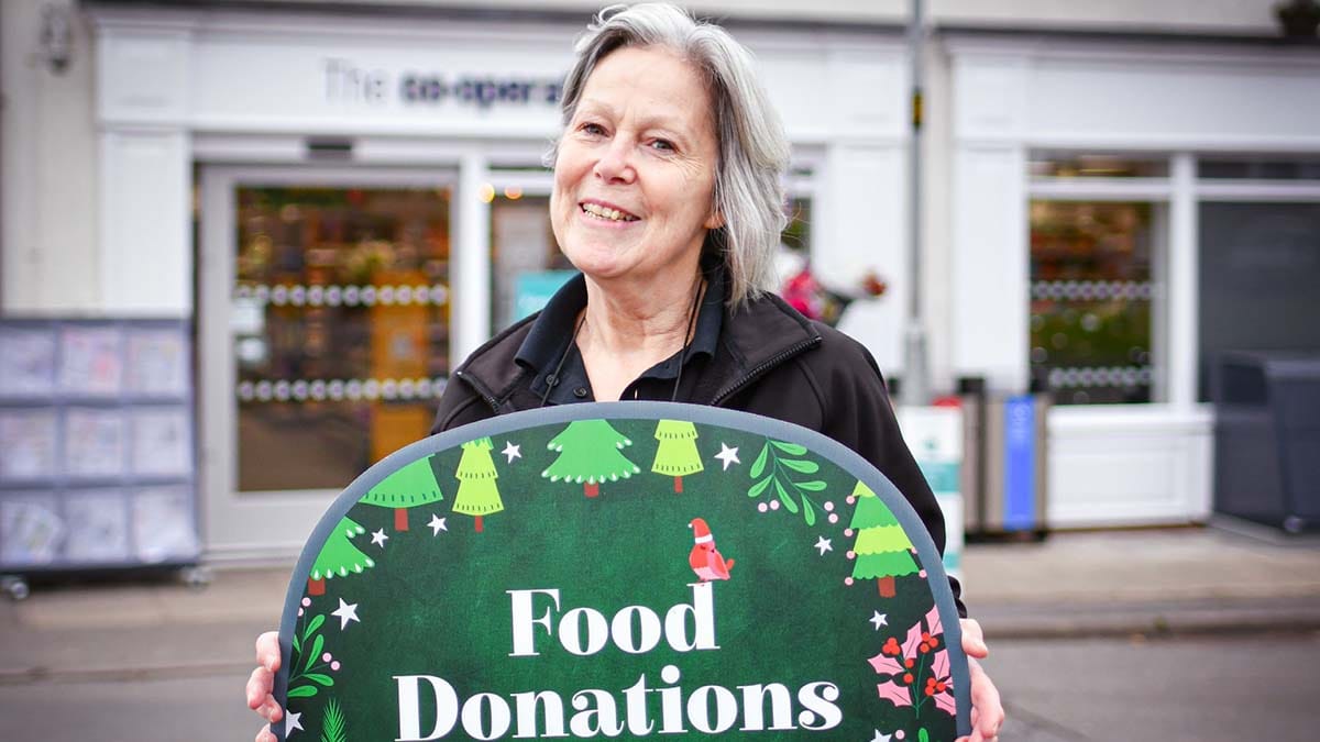 Central England Co-op Christmas Food Bank Appeal launch