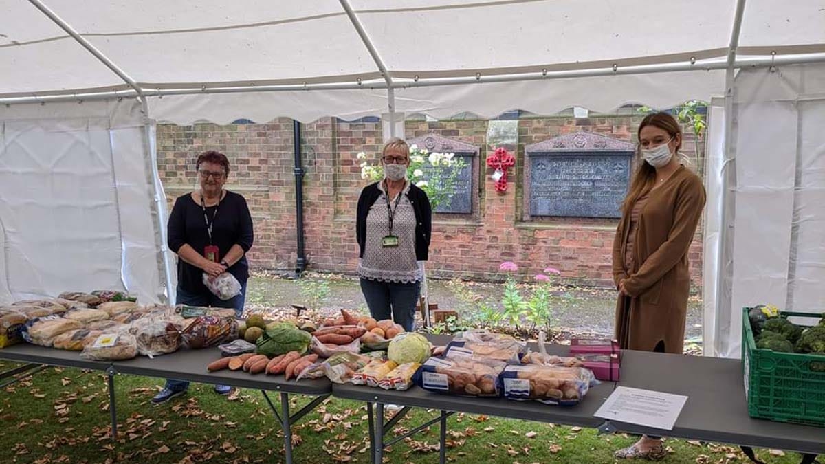 Burntwood Be A Friend volunteers
