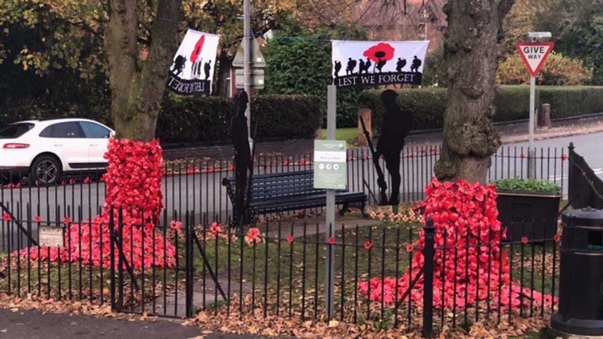 The display in Burntwood