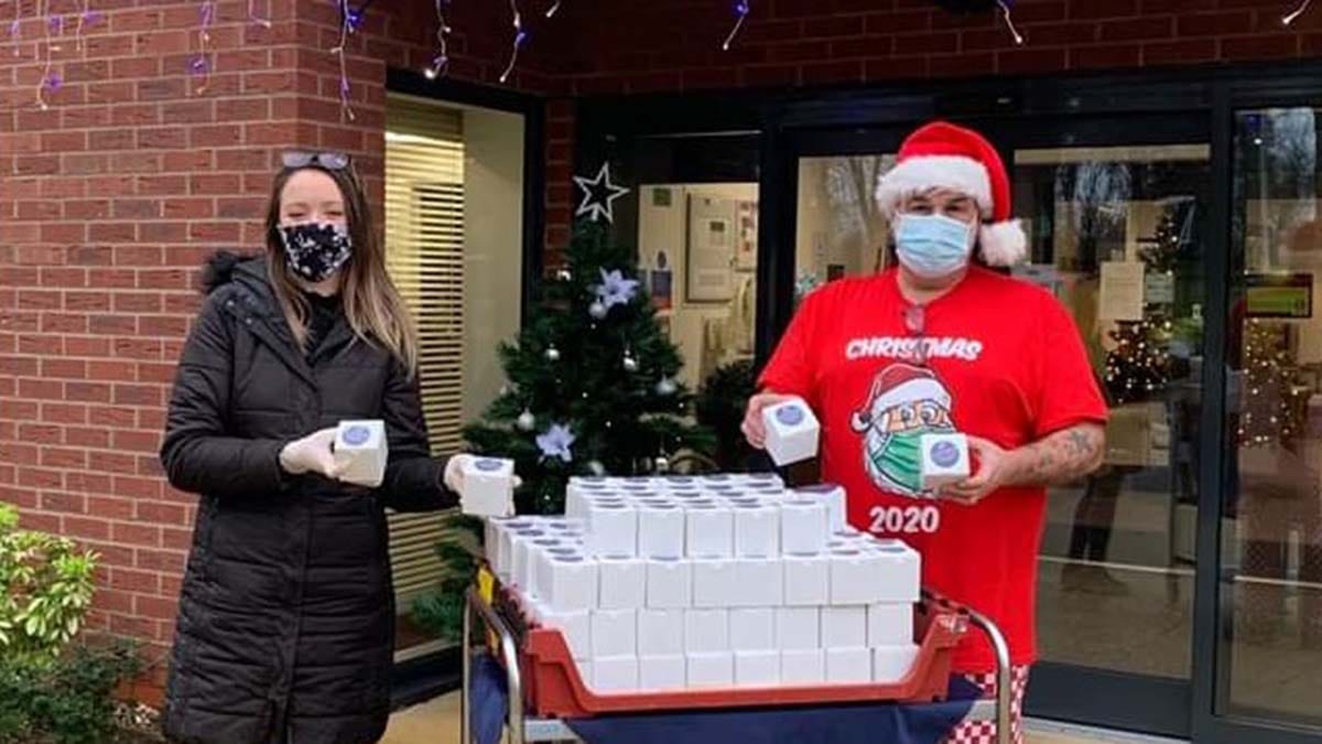The mince pies cooked up by The Spires care home