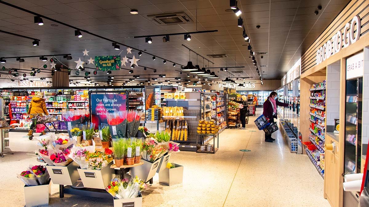 The new-look Central England Co-op store at Boley Park