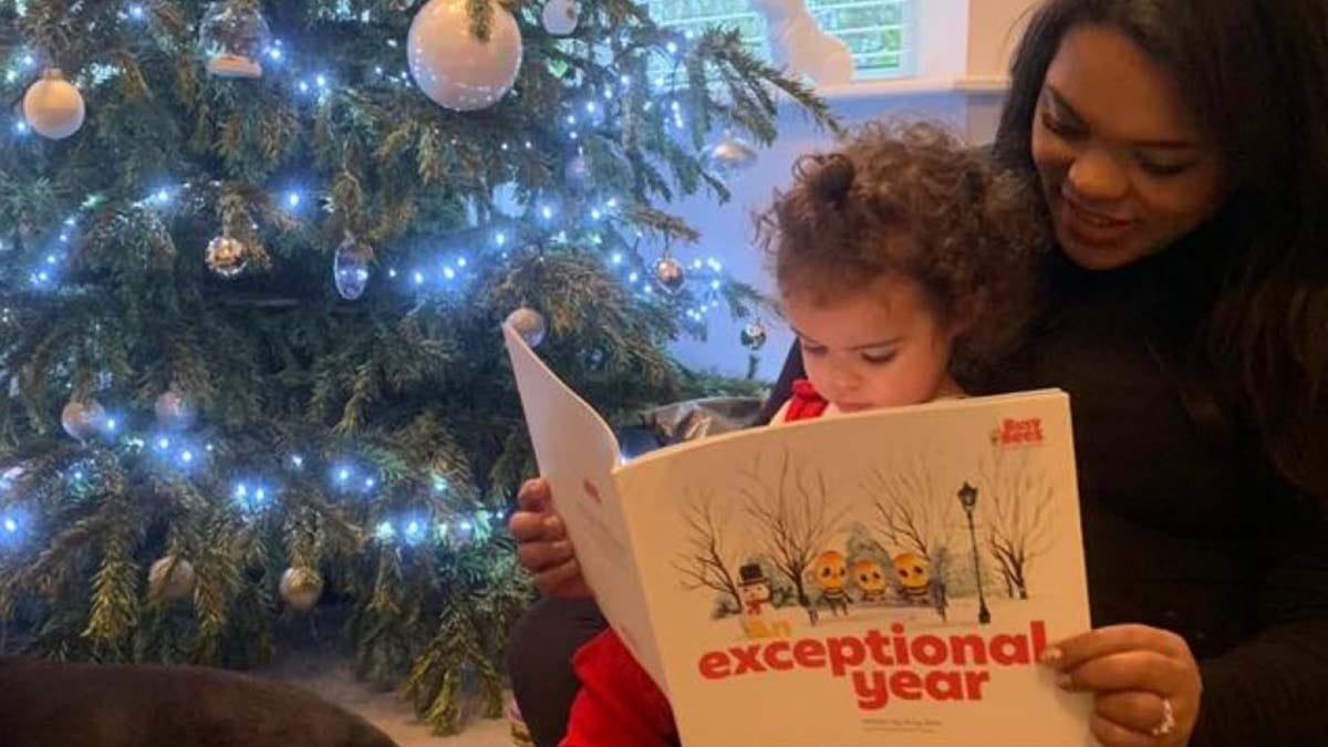 A child reading An Exceptional Year
