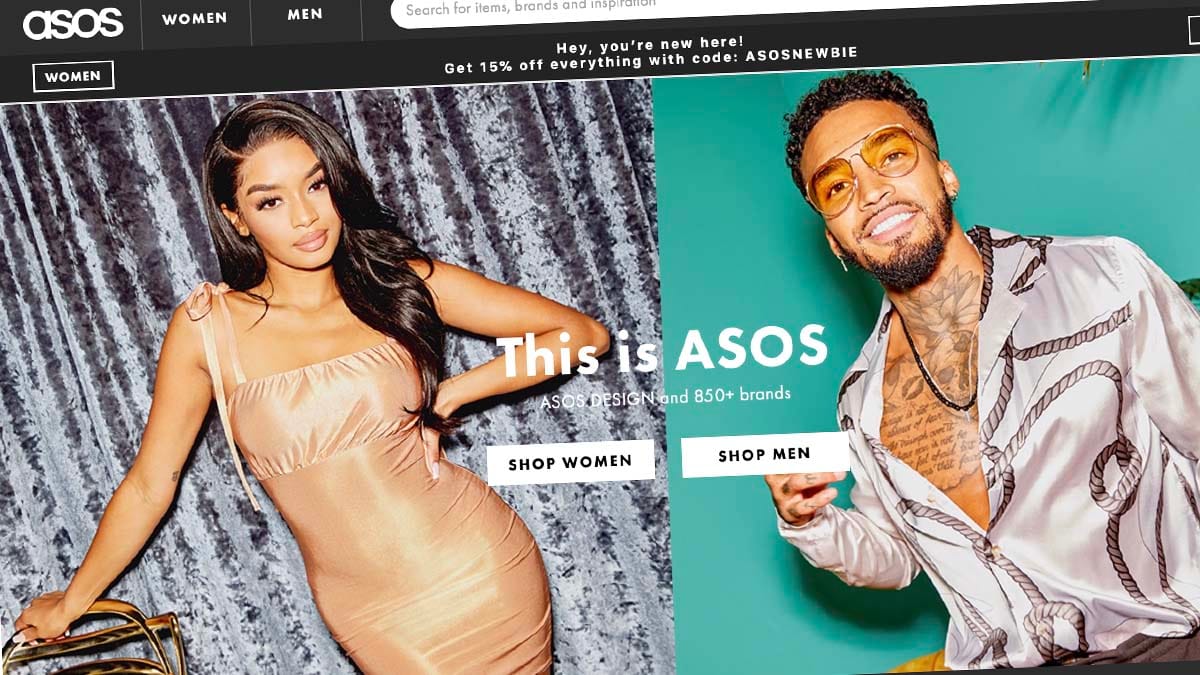 ASOS website