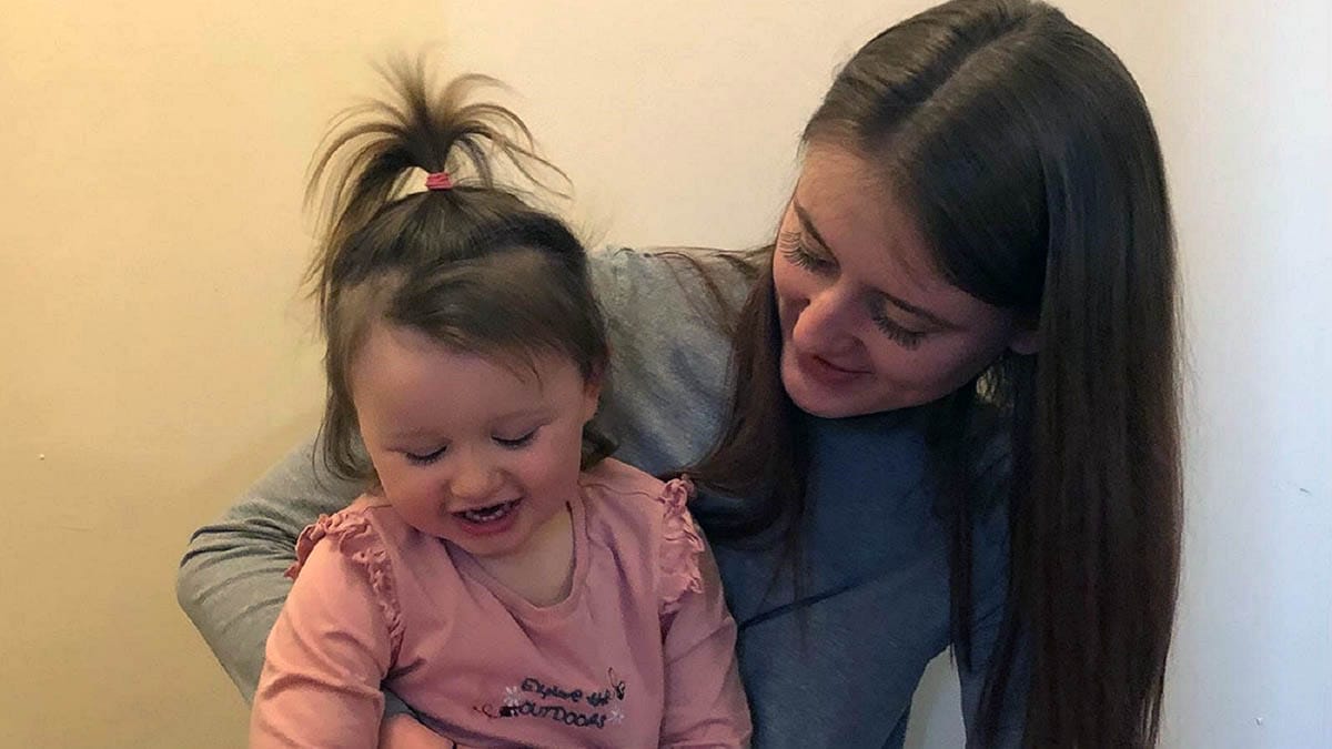 Harriet Roberts with her daughter Betsy