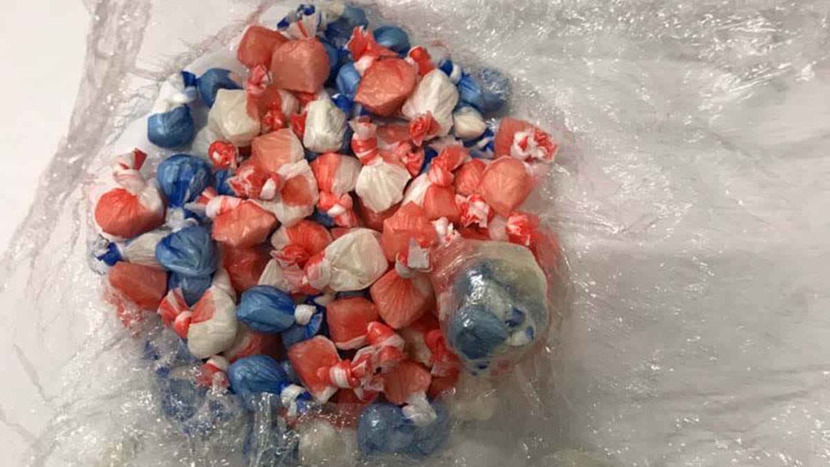Some of the drugs seized by police in Burntwood