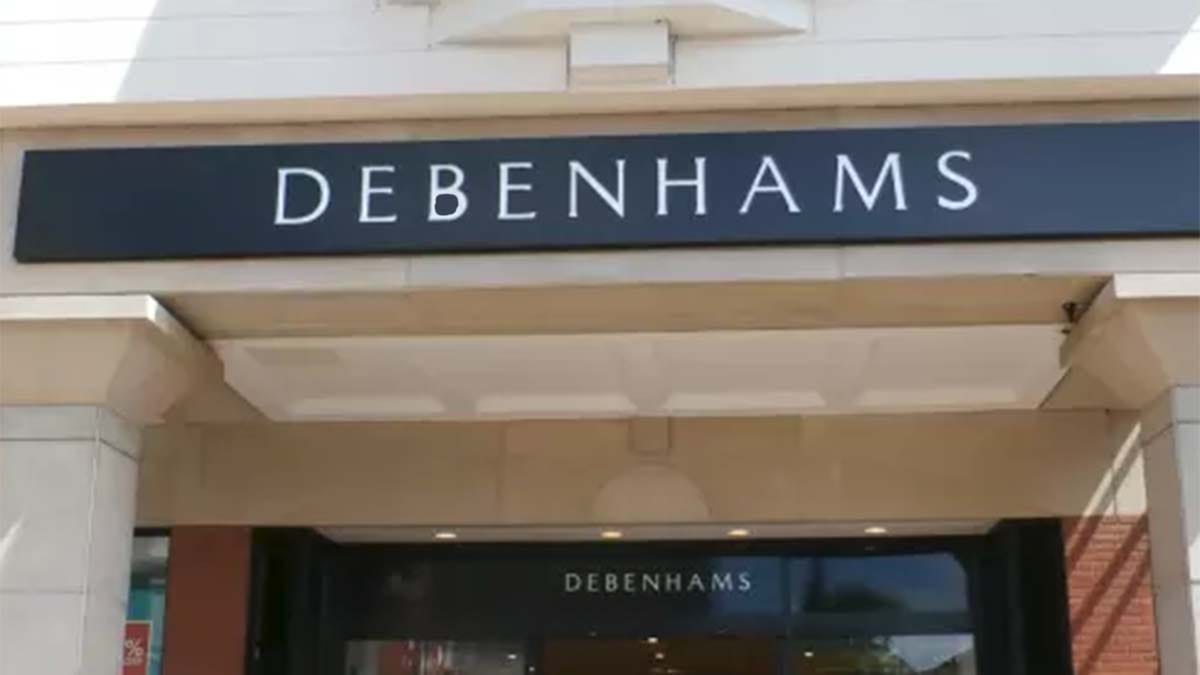 The Debenhams store in Lichfield