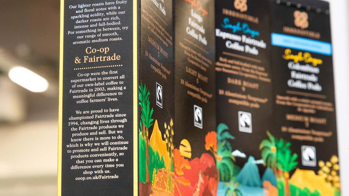 Fairtrade chocolate