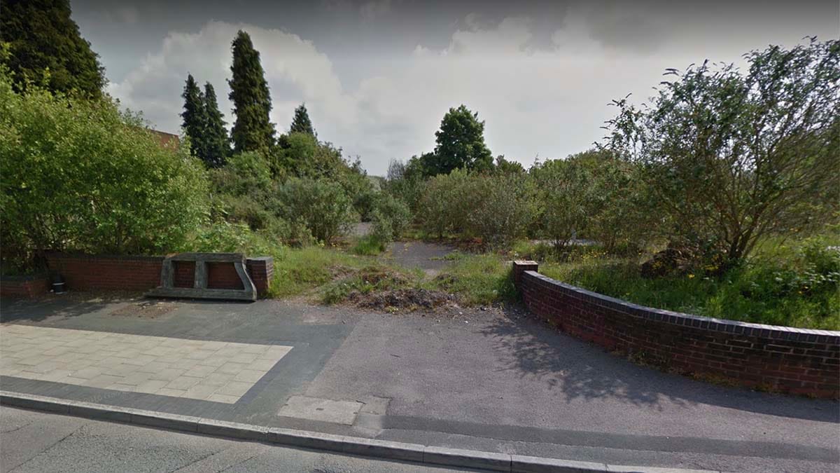 The former Bridge Cross Garage site. Picture: Google Streetview