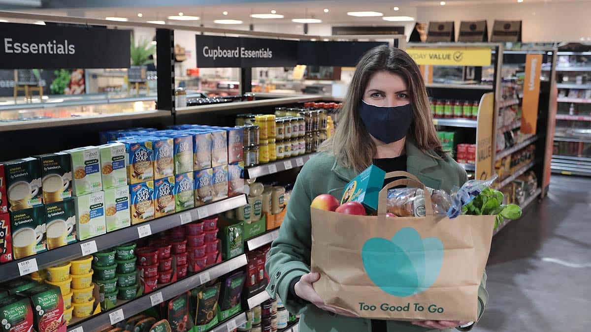 The launch of the Too Good To Go app partnership at Dobbies
