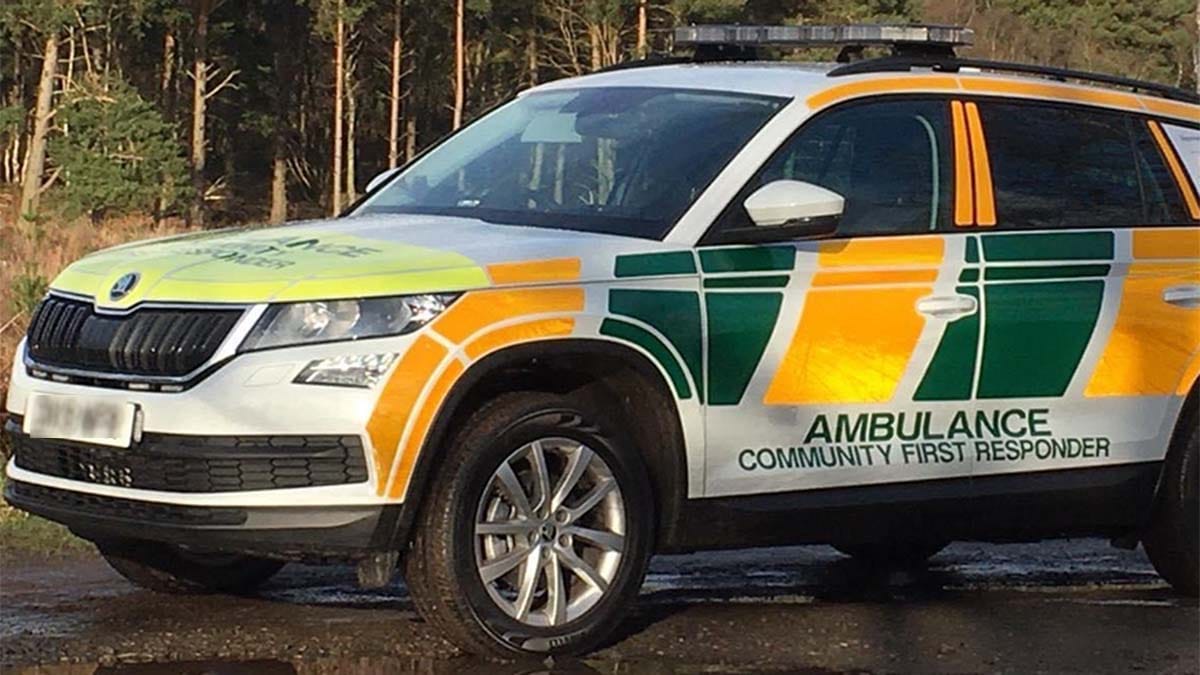 A community first responders vehicle