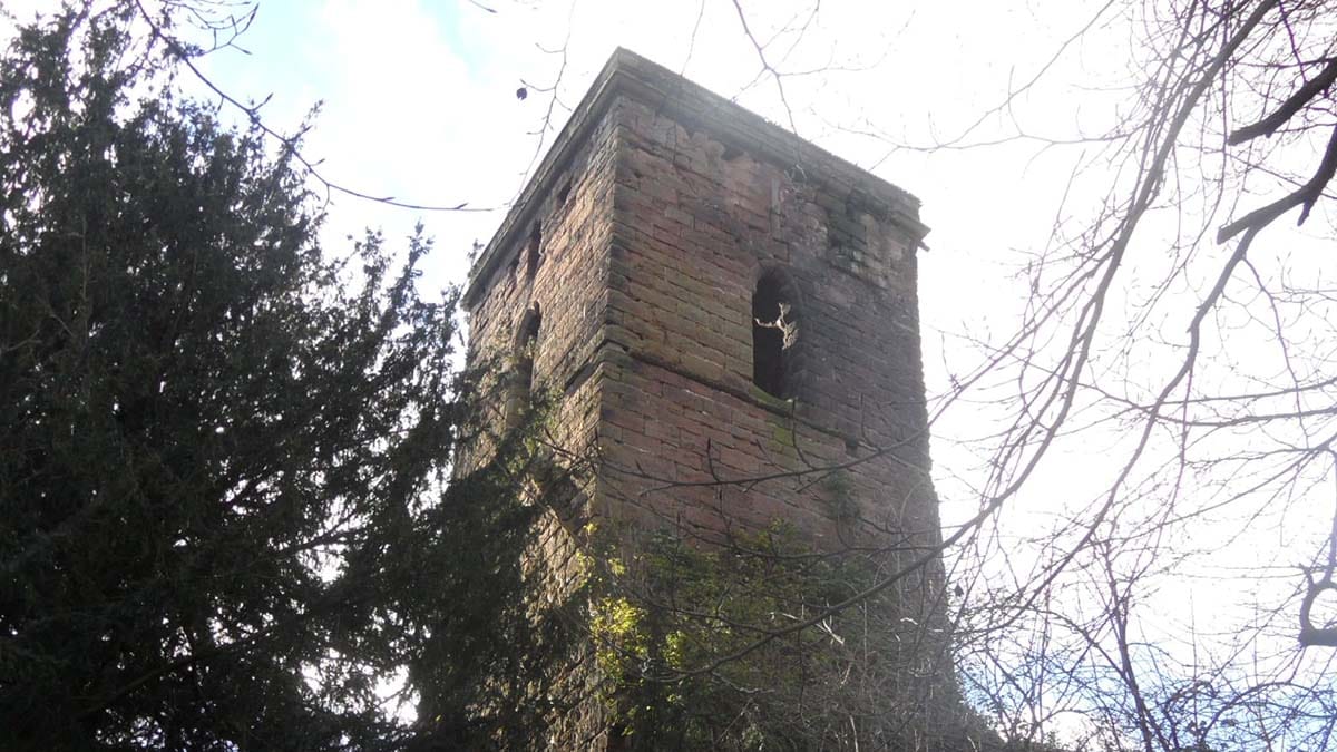 The old church tower in Shenstone. Picture: Lichfield Lore