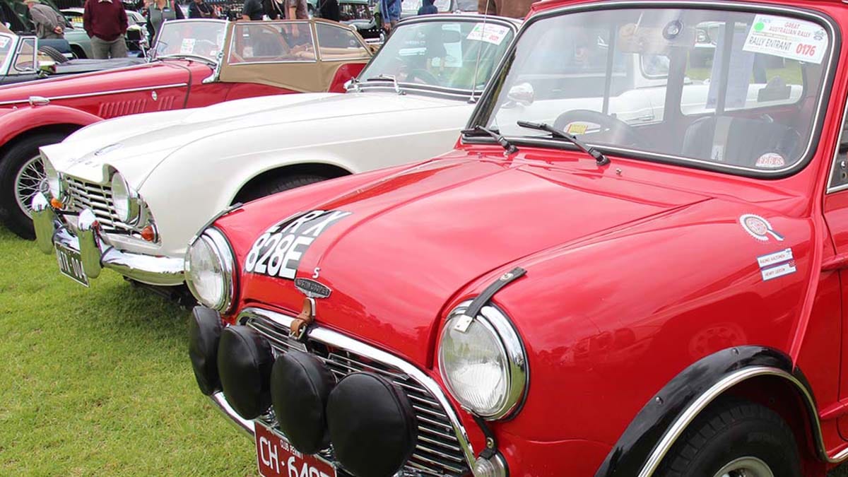 Classic cars. Picture: Sicnag