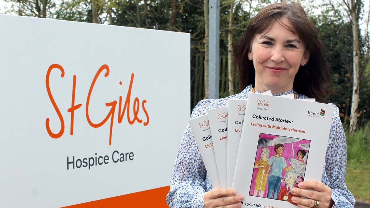 Dr Emma Hodges with the new book