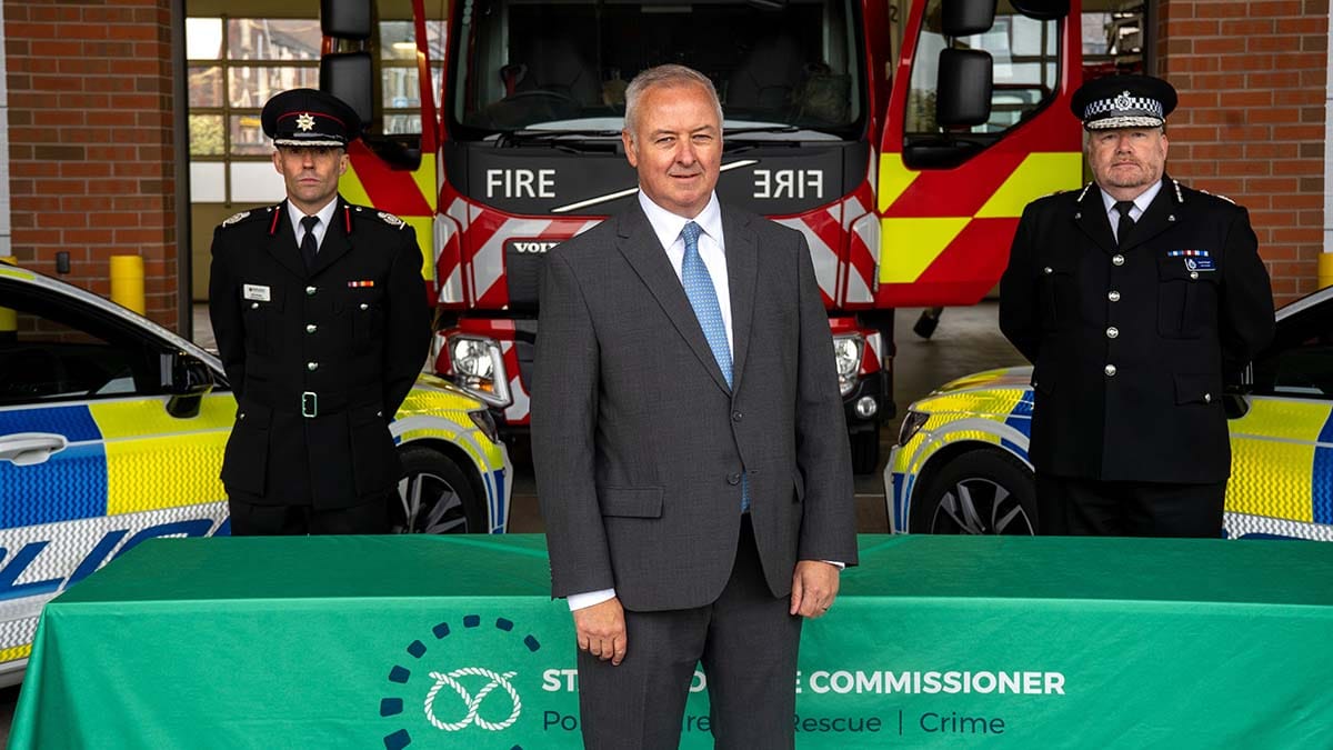 Ben Adams at the ceremony