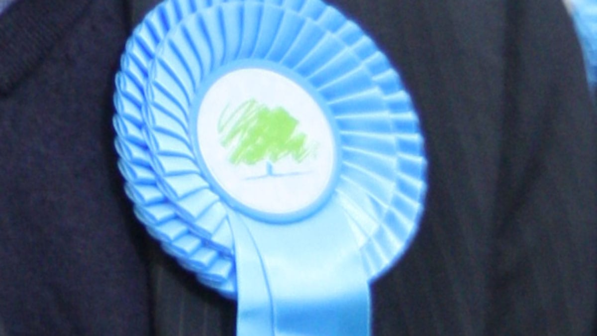 Conservatives rosette