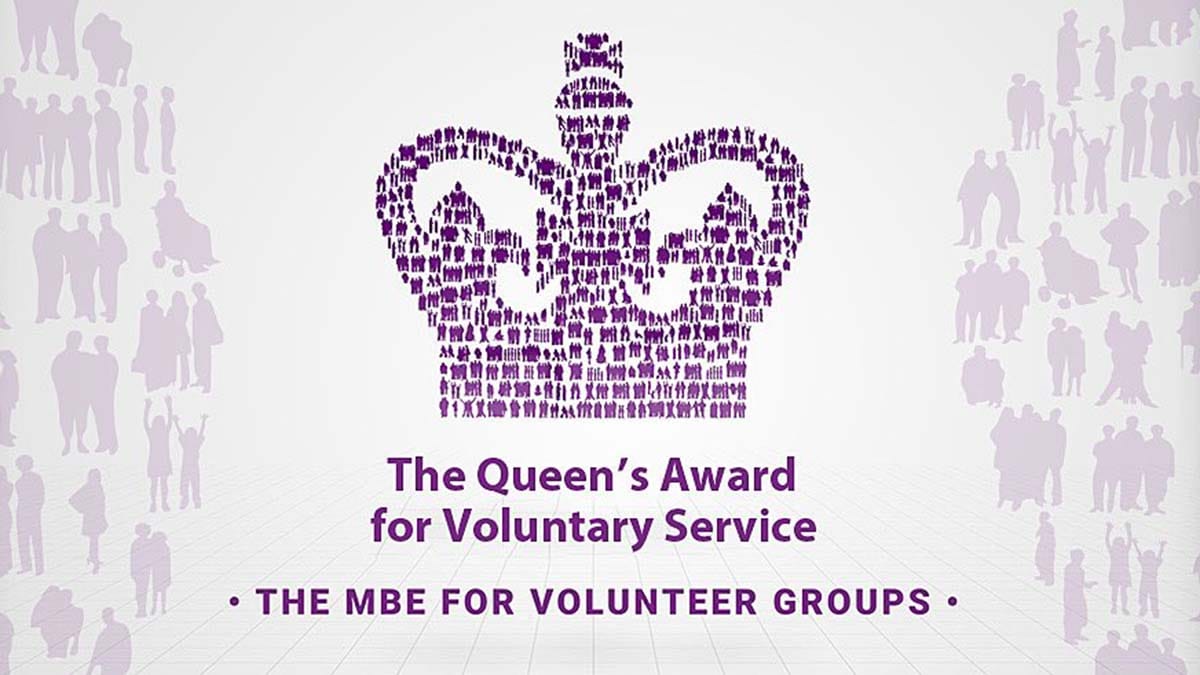 The Queen's Award for Voluntary Service logo