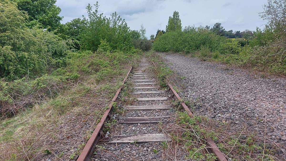 The former South Staffordshire Railway line