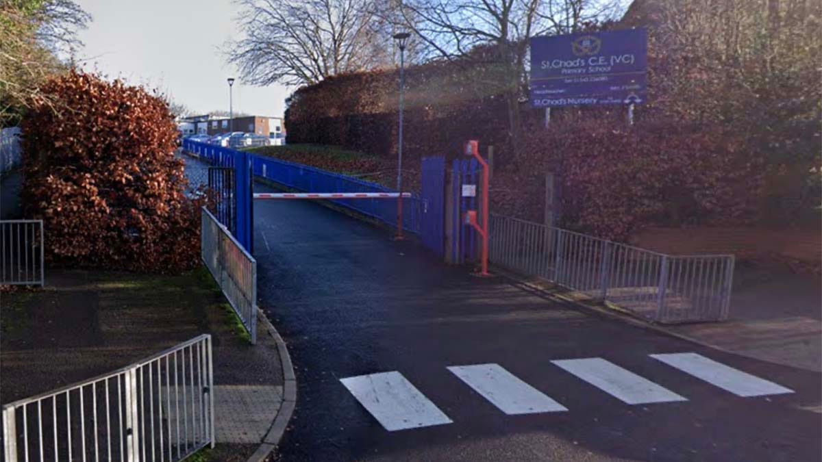 St Chad's Primary School. Picture: Google Streetview