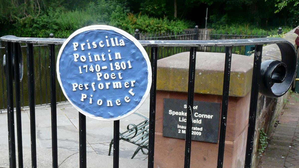One of the plaques at Speakers' Corner