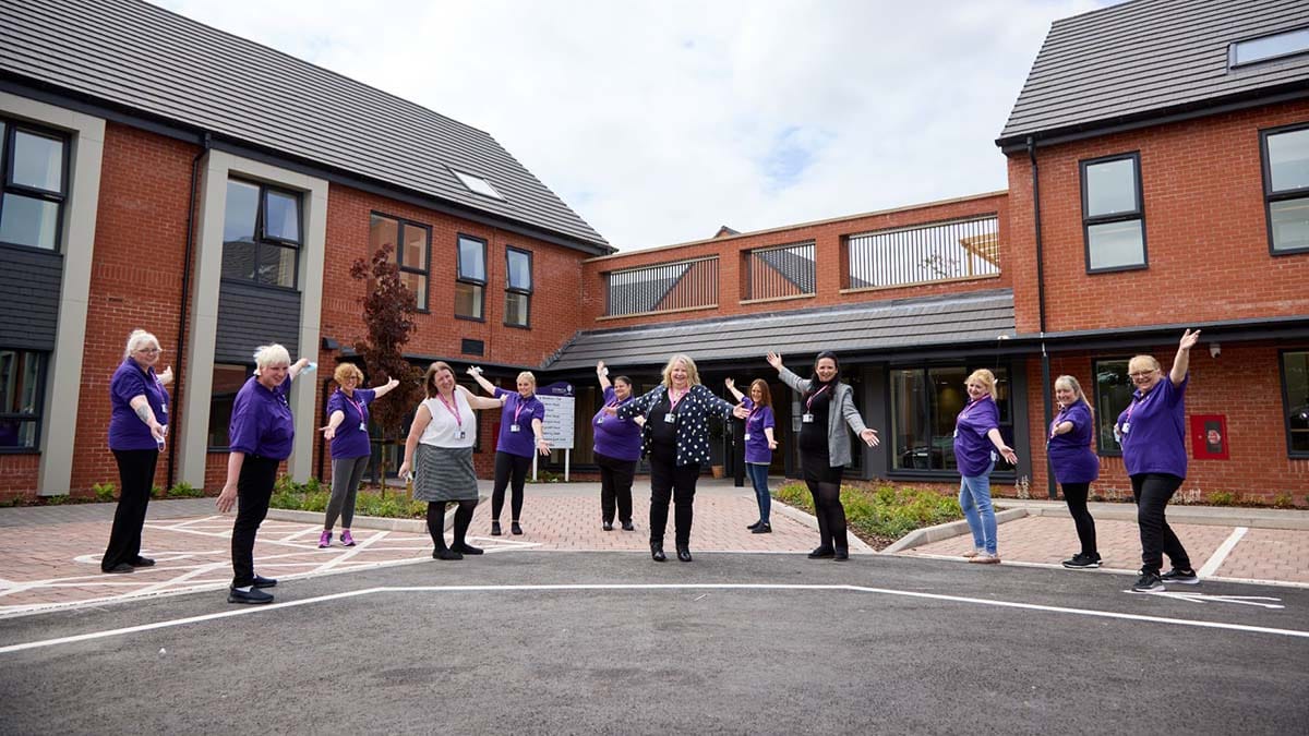 The new Bowbrook development in Fradley
