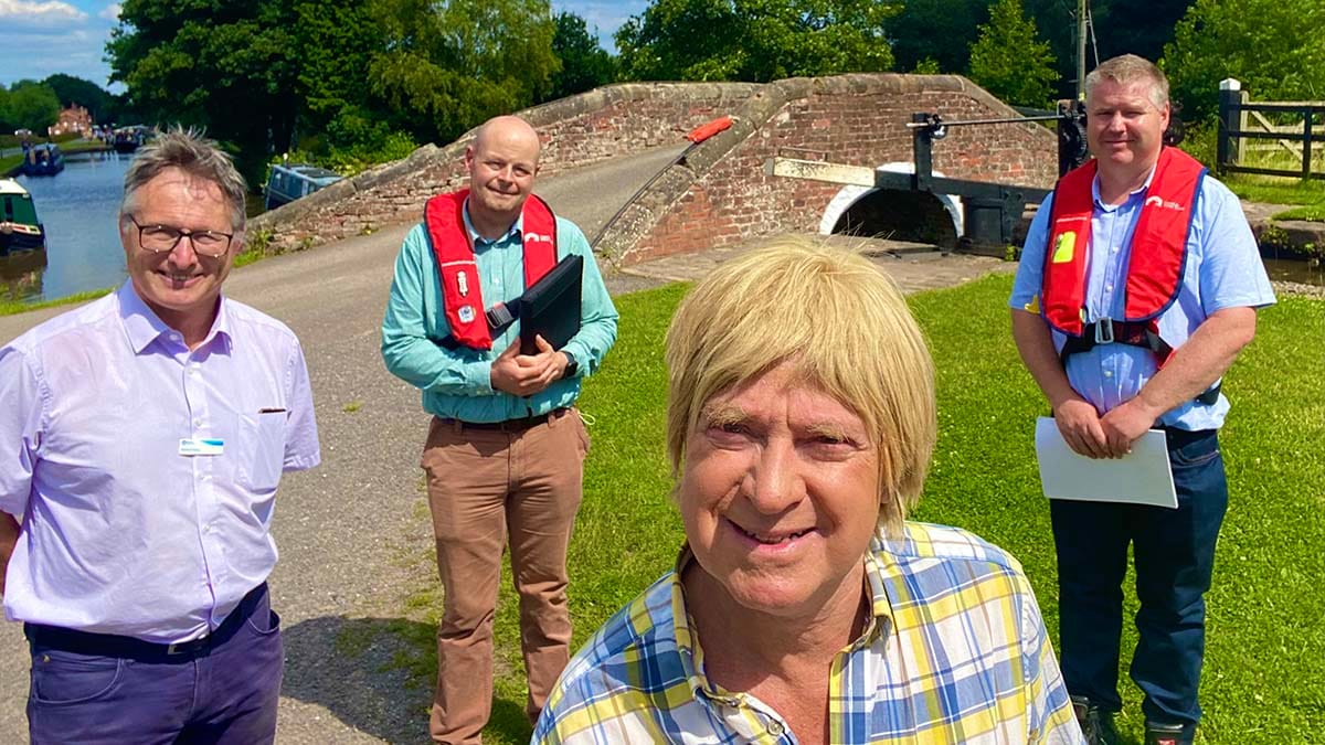 Richard Parry, Richard Preston, Michael Fabricant and John Harris