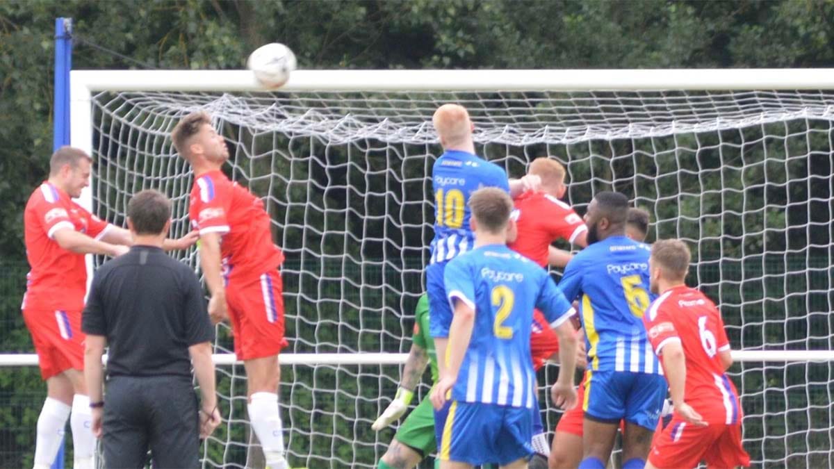 Action from Chasetown FC's pre-season game with Darlaston. Picture: Chasetown FC