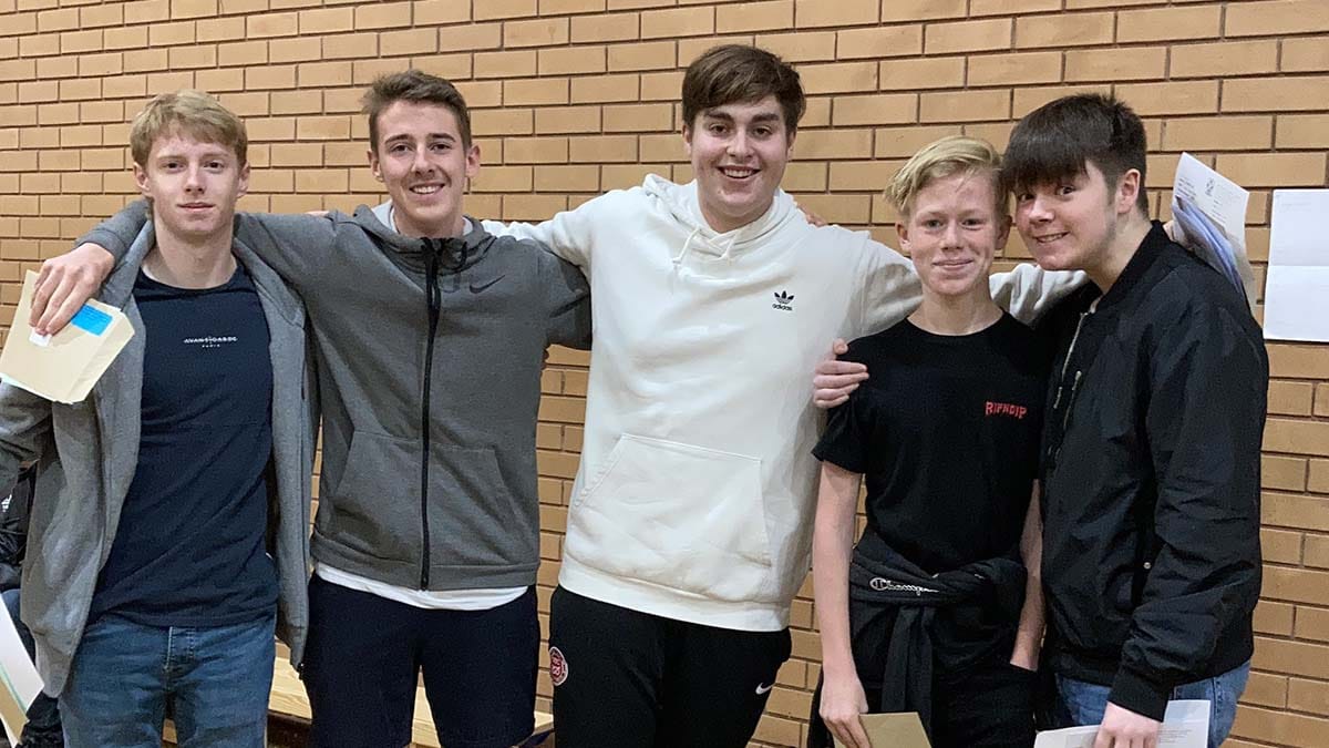Ben Cleall, Harry Crumpler, Tom Dale, Conor Coakley and Harrison Clements