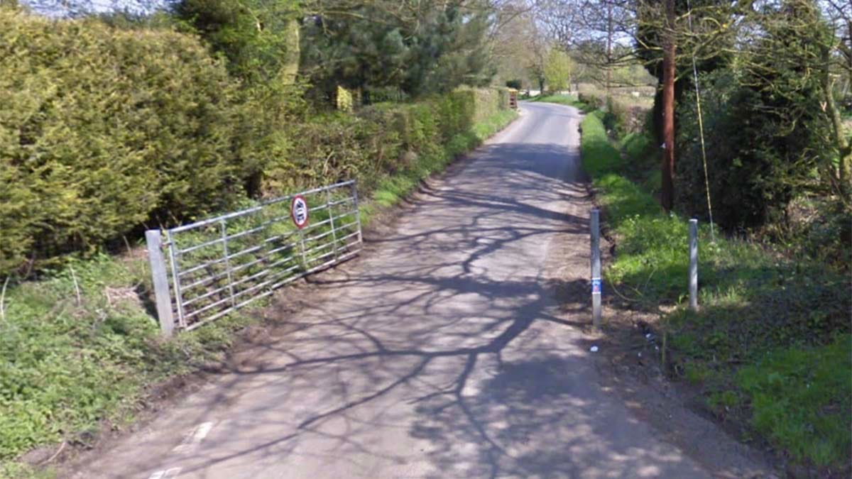 The gates on Abnalls Lane. Picture: Google Streetview