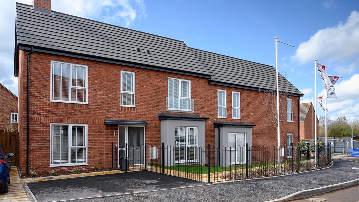 The Kings Meadow development in Fradley
