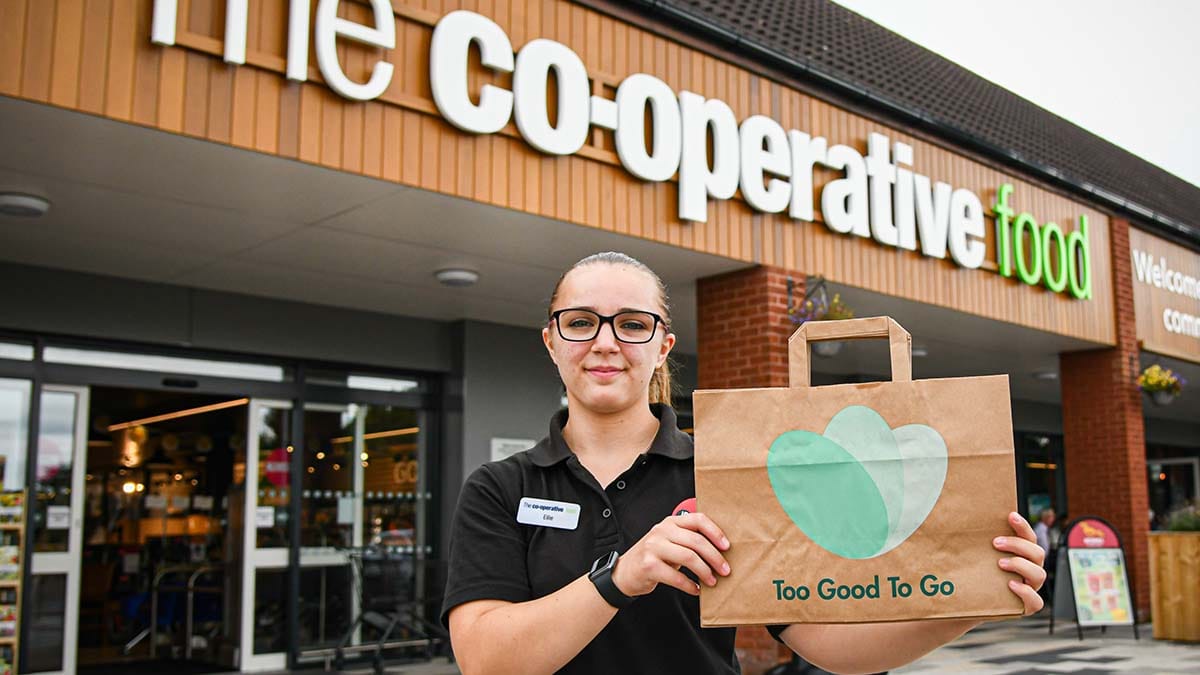 Central England Co-op has teamed up with Too Good To Go