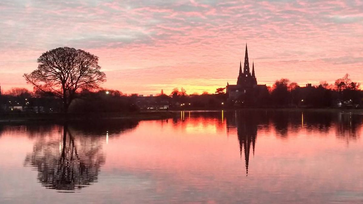 Lichfield sunset