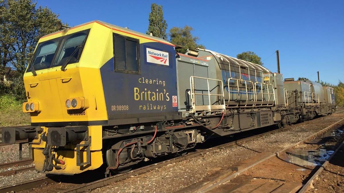 One of the specialist trains