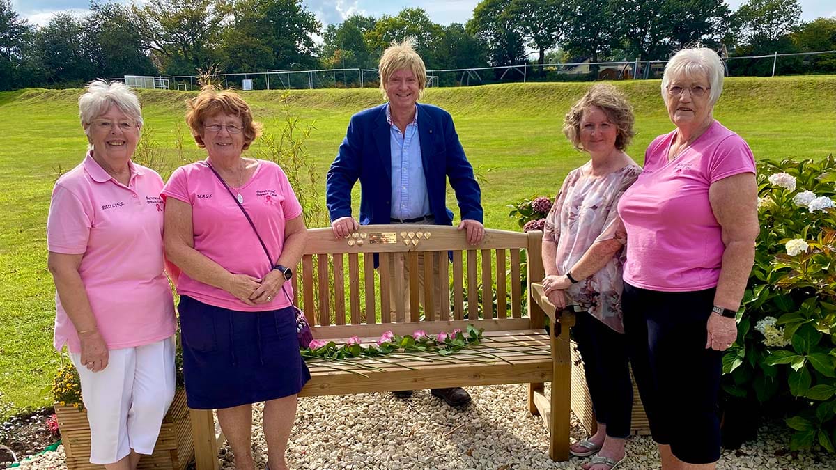 Pauline Walker, Mags Davies, Michael Fabricant, Marie Hiley, and Linda Griffith