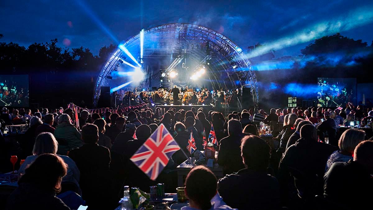 The Lichfield Proms in Beacon Park