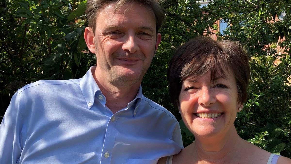 Jonathan and Nicola Clay