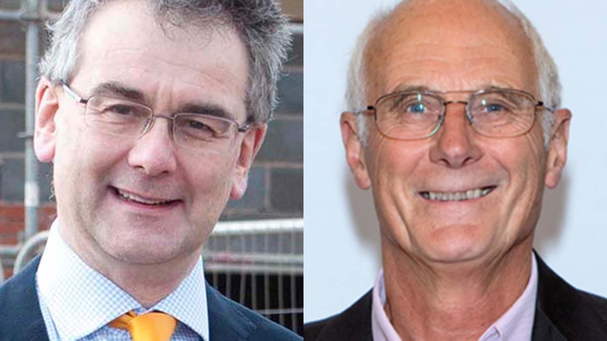 Cllr Paul Ray and Cllr Paul McDermott
