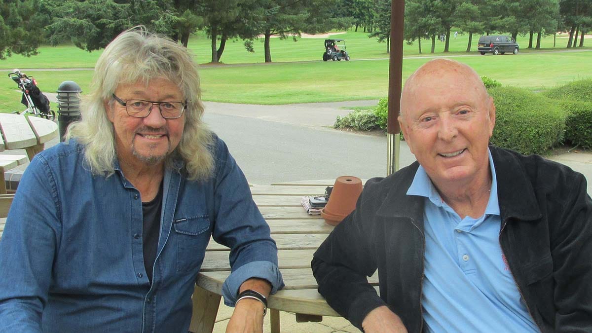 Bev Bevan and Jasper Carrott. Picture: Tony Collins