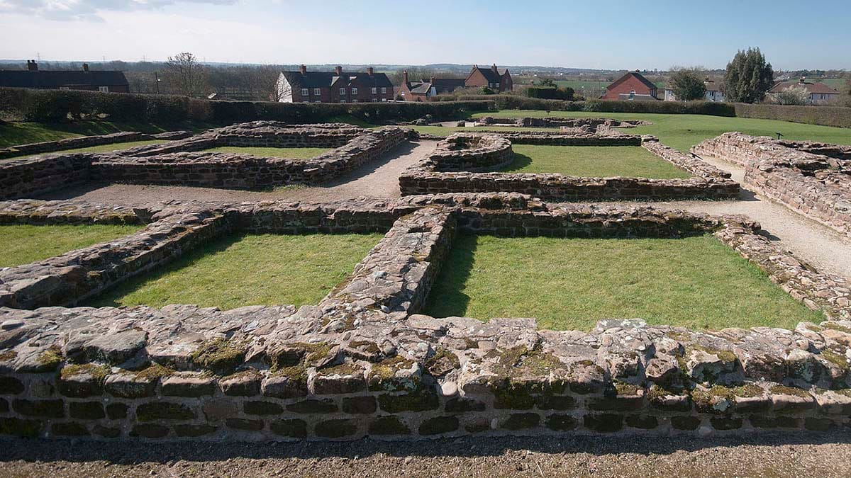 Roman ruins at Letocetum. Picture: Bs0u10e01