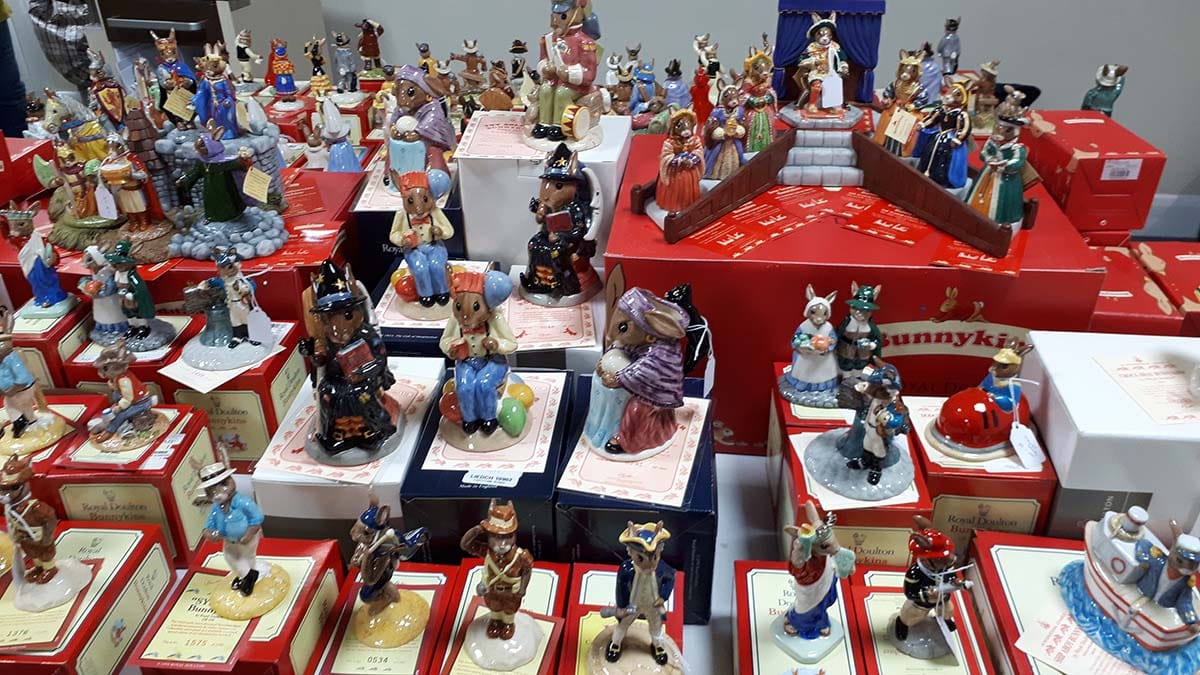 Bunnykins ceramics going up for sale in Lichfield