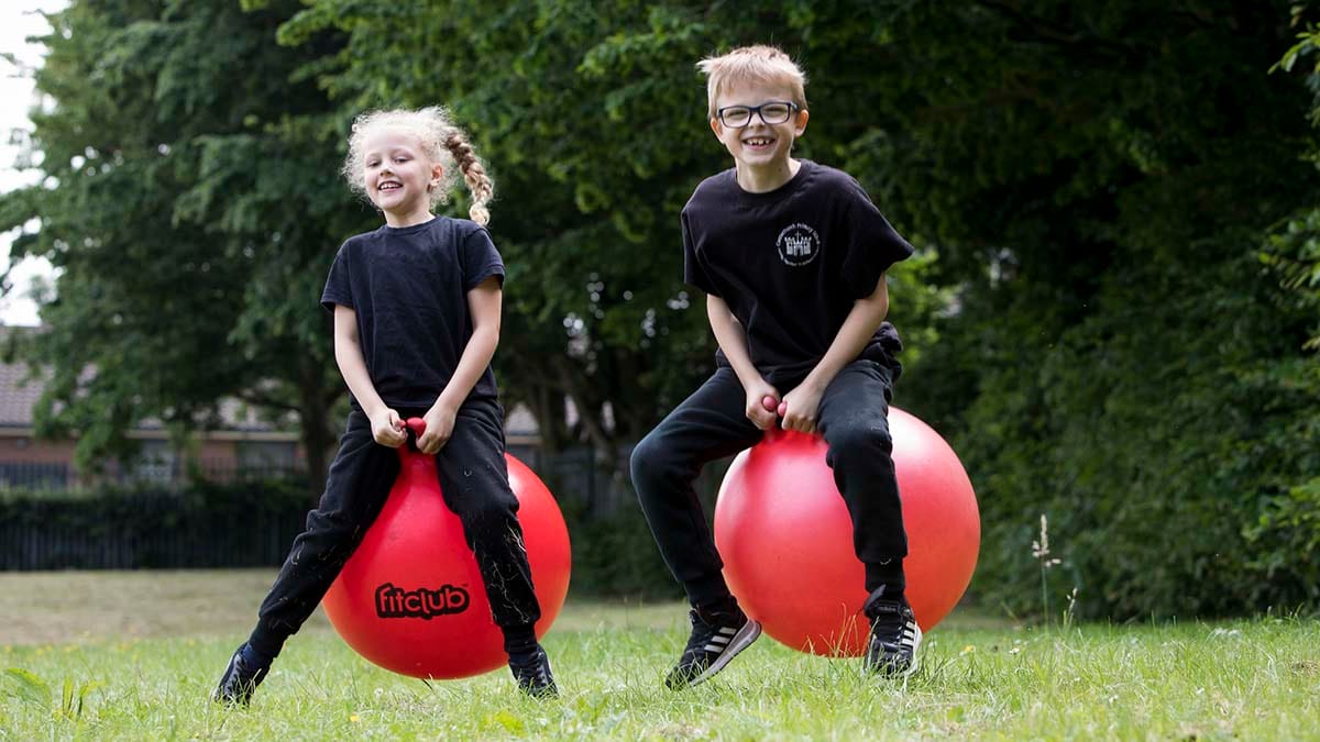 Children taking part in the HAF programme