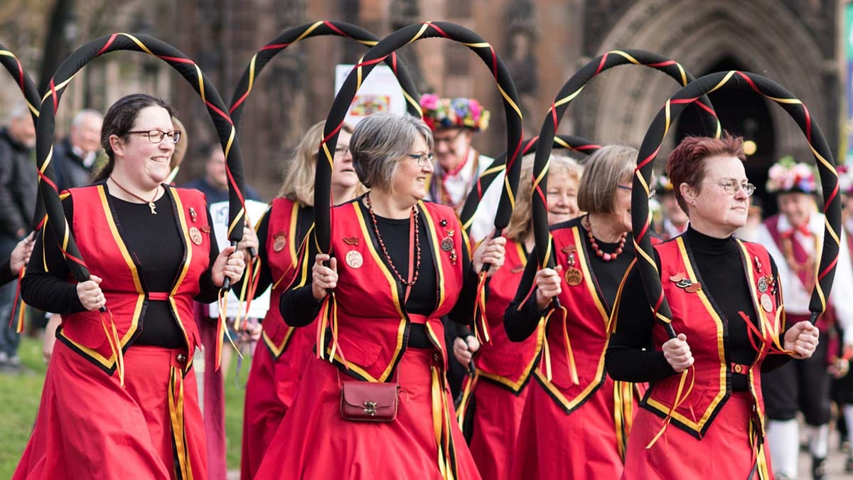 Dancers in Lichfield