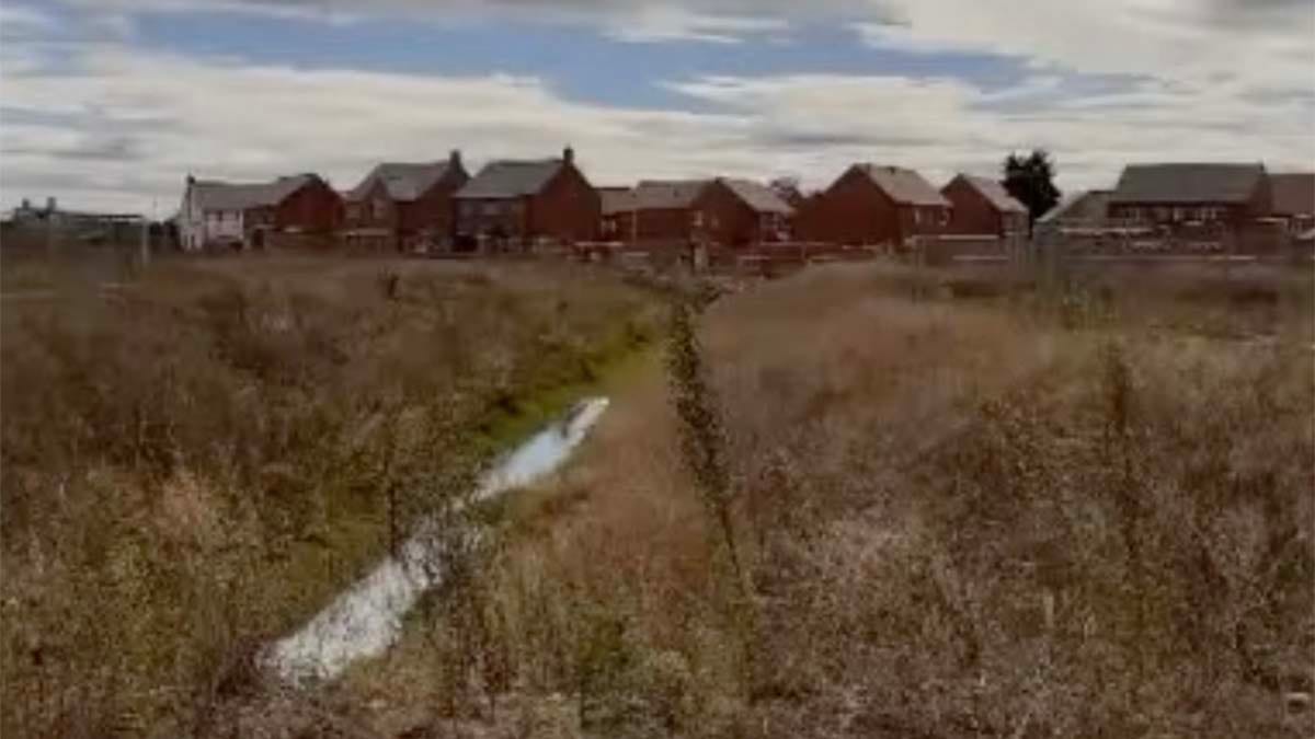 The development at Dark Lane