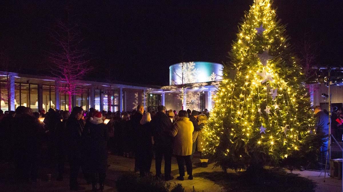 Christmas carols at the National Memorial Arboretum