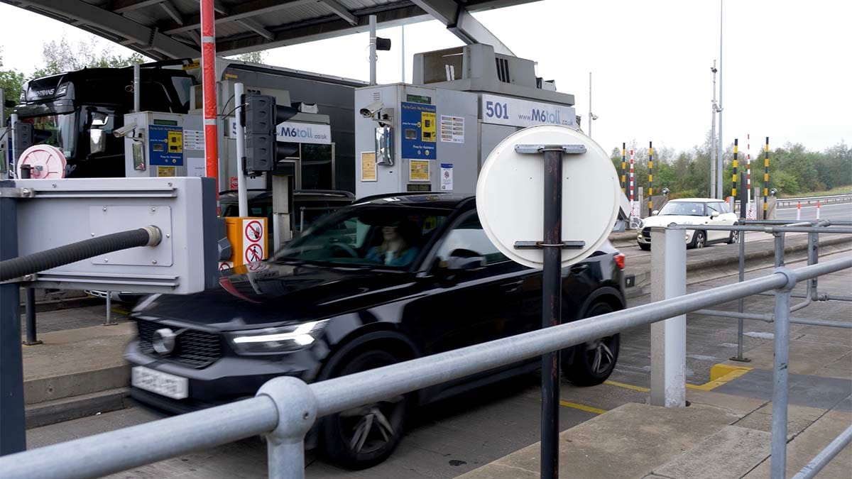 The M6 Toll road