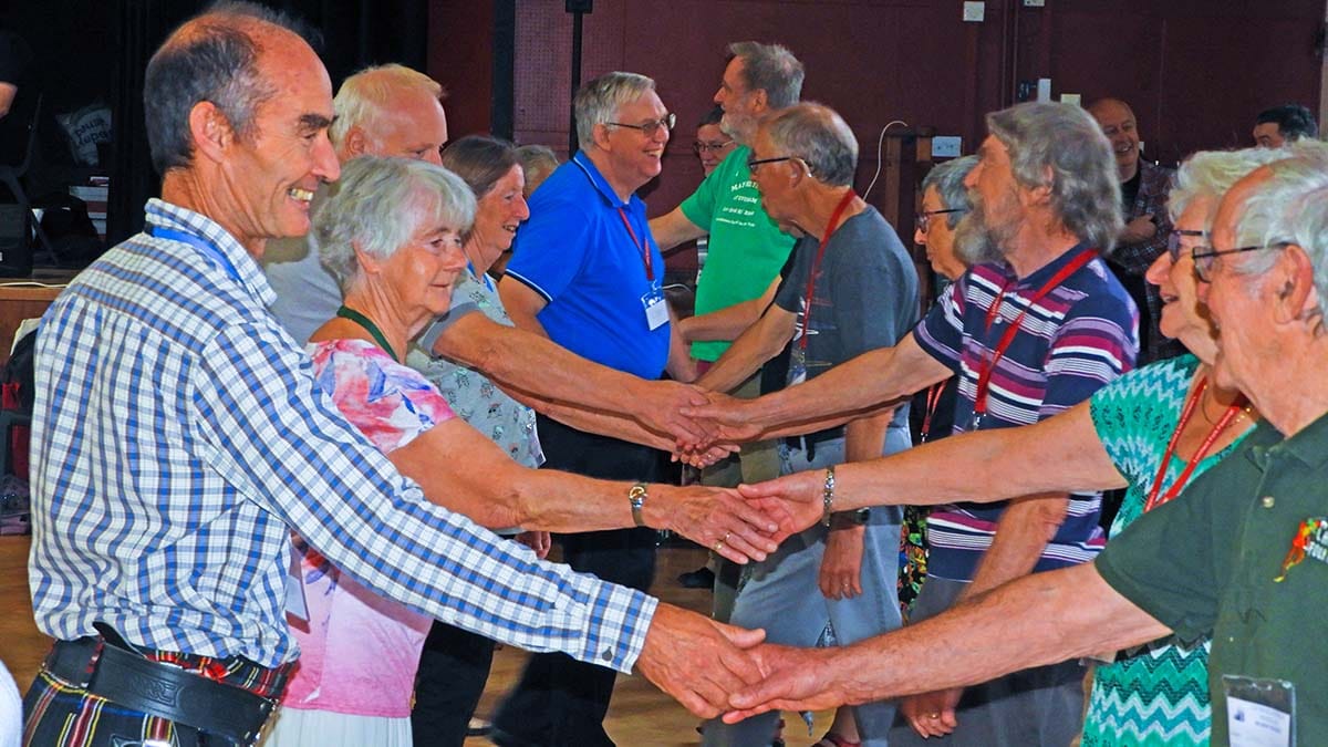 Dancers at the Lichfield Folk Festival. Picture: Peter Norbury