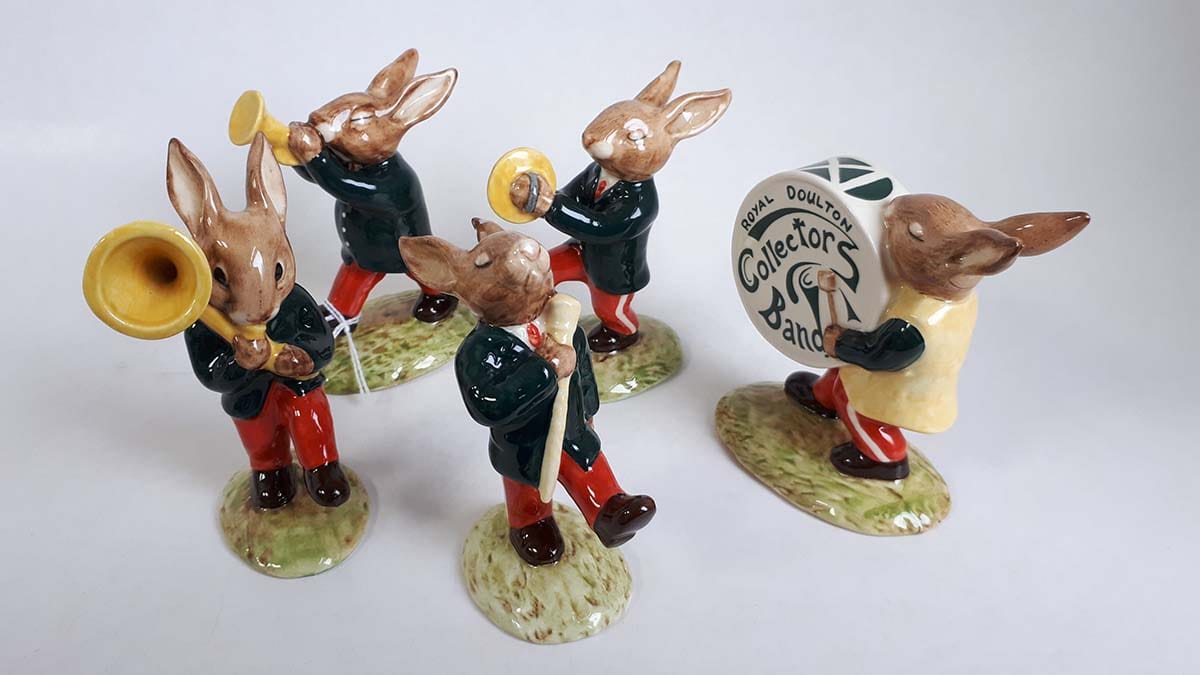 A rabbit oompah band