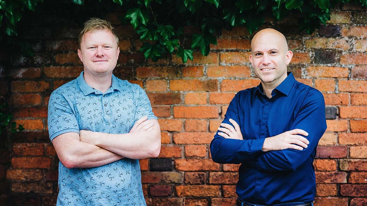 ClickThrough Marketing CEO Phil Robinson and managing director Chris Roberts