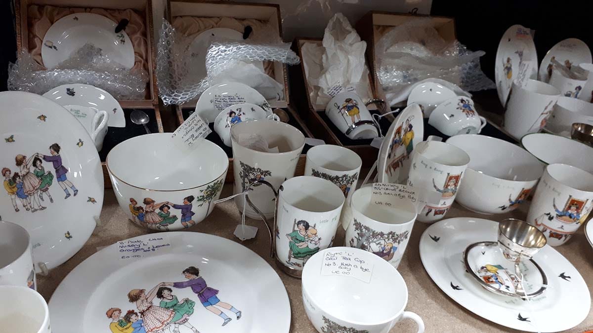 Some of the Royal Doulton nurseryware
